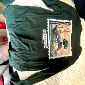 Waterfowl Co. stamp long sleeve shirt